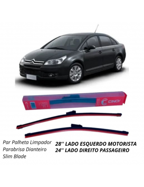 PALHETA LIMPADOR PARABRISA DIANTEIRO SLIM BLADE CINOY