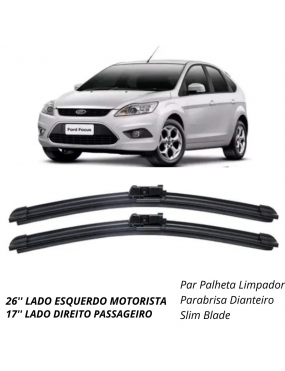 PALHETA LIMPADOR PARABRISA DIANTEIRO SLIM BLADE CINOY..