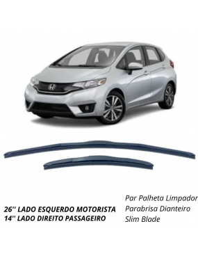 PALHETA LIMPADOR PARABRISA DIANTEIRO SLIM BLADE CINOY