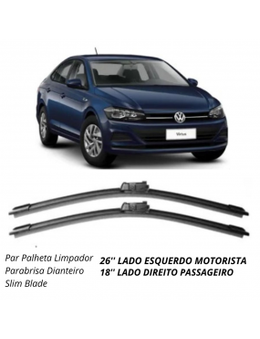 PALHETA LIMPADOR PARABRISA DIANTEIRO SLIM BLADE CINOY