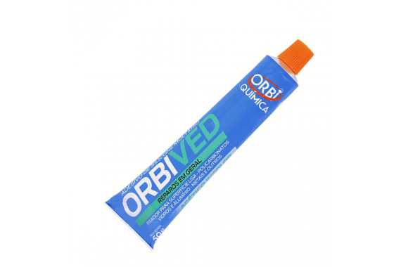 Cola Silicone Transparente 50gr Orbi Quimica