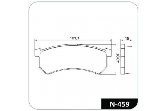 Kit Pastilha de Freio Renault Kwid 2017 a 2019 N459 Cobreq