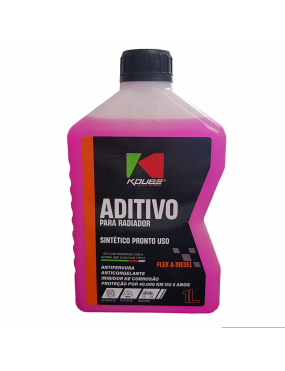 Aditivo Radiador Sintetico Pronto Uso Rosa 1 Litro Koube