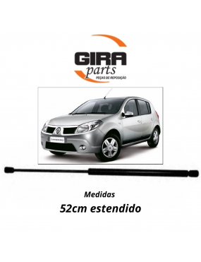 AMORTECEDOR TAMPA TRASEIRA RENAULT SANDERO 2008 A 2013..