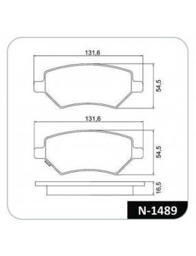 Kit Pastilha Freio Dianteira Chery Cielo 1.6 2010 a 2012 Lifan X60 1.8 2013 a 2021 Cobreq