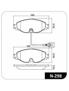 Kit Pastilha Freio Dianteira Volkswagen Golf 2014 a 2017 Audi A3 2013 a 2021 Girling Cobreq..