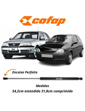 AMORTECEDOR TAMPA TRASEIRA COFAP VW GOL G3 G4 1999 A 2008 GM CORSA HATCH ATÉ 2001..