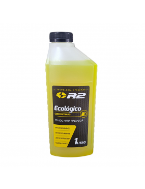 Aditivo Radiador Ecologico Concentrado Amarelo R2 Fluido Radiador..