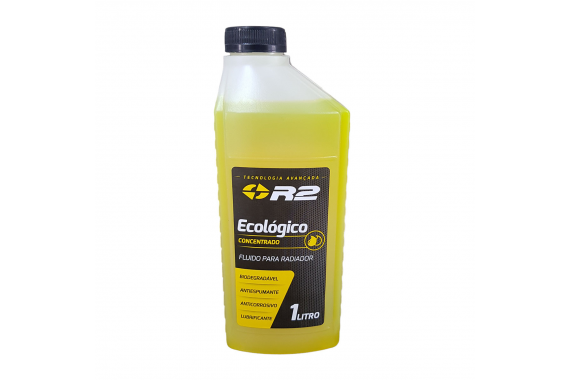 Aditivo Radiador Ecologico Concentrado Amarelo R2 Fluido Radiador