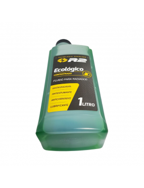 Aditivo Radiador Ecologico Concentrado Verde R2 Fluido Radiador