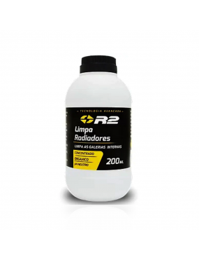 LIMPA RADIADOR 200ML R2 FLUIDO RADIADOR