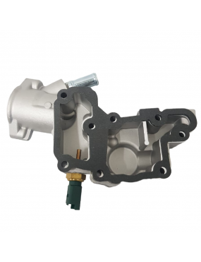 Carcaca Valvula Termostatica Aluminio c/ Sensor Peugeot 206 207 Citroen C3 1.4 8V