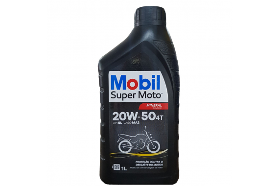 Oleo Motor 20w50 Sl 4t 1 Lt Mineral Mobil