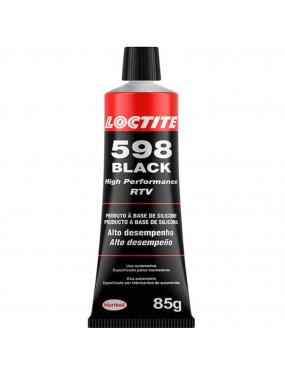 Cola Silicone Preta Resistente A Oleo 85gr Loctite..