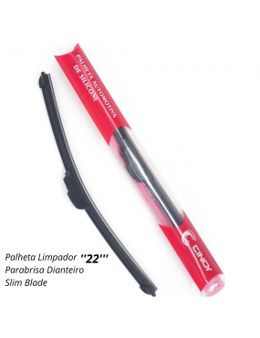 PALHETA LIMPADOR PARABRISA DIANTEIRO SLIM BLADE CINOY..