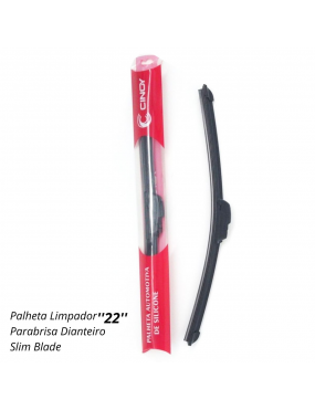 PALHETA LIMPADOR PARABRISA DIANTEIRO SLIM BLADE CINOY