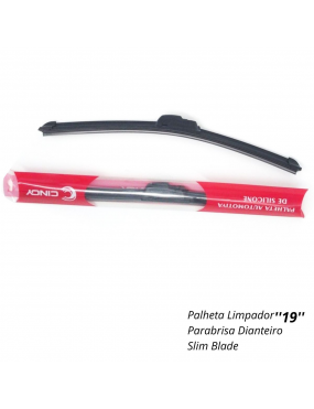 PALHETA LIMPADOR PARABRISA DIANTEIRO SLIM BLADE CINOY