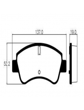 Kit Pastilha Freio Dianteira Citroen C3 C4 Xsara Peugeot 206 208 307