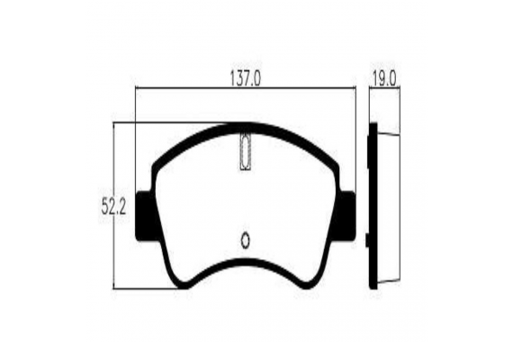 Kit Pastilha Freio Dianteira Citroen C3 C4 Xsara Peugeot 206 208 307