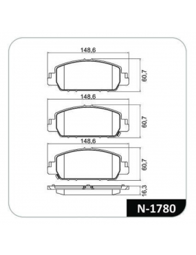 Kit Pastilha Freio Dianteira Honda HRV 1.8 2015 a 2016 Akebono Cobreq..