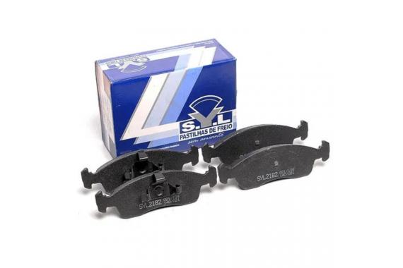JOGO 4 PASTILHAS  FREIO DIANTEIRA SISTEMA TEVES SYL - SYL2182                                                                              