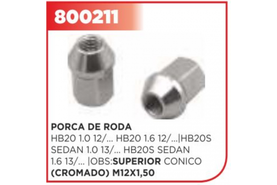 Porca Roda Esportiva C.w.b. Auto Parts