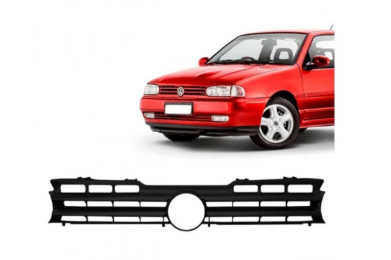 Grade Frontal Preta Volkswagen Gol Parati Saveiro G2 1995 a 1999