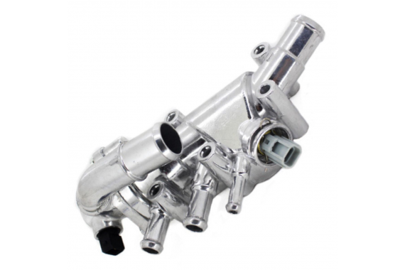 Carcaca Valvula Termostatica Aluminio Com Valvula Com Flange Com Sensor Cinoy