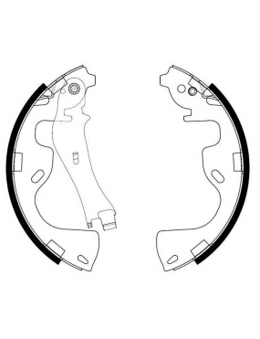 Sapata Freio Lona Haste Original Syl Fiat Toro 16v 2016 a 2020