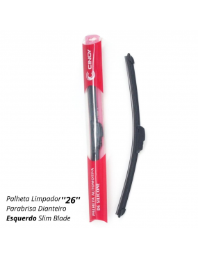 Palheta Limpador Parabrisa Dianteiro Esquerdo Slim Blade Cinoy