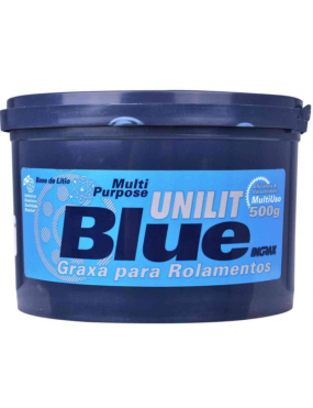 Graxa Unilit Blue 500g Base De Litio 150° (azul) Ingrax..