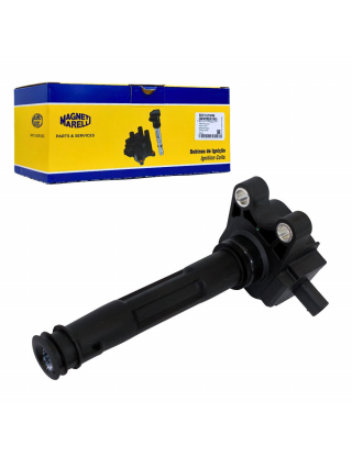 BOBINA DE IGNIÇÃO FORD KA 1.0 12V 3 CILINDROS 2014 ATÉ 2021 MAGNETI MARELLI - BI0157MM                                                           ..