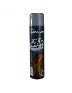 Spray Tinta Aluminio 400ml Radcolor