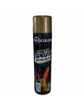 Spray Tinta Ouro 400ml Radcolor