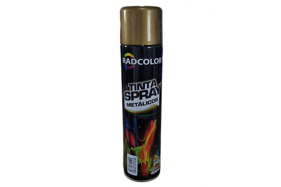 Spray Tinta Ouro 400ml Radcolor