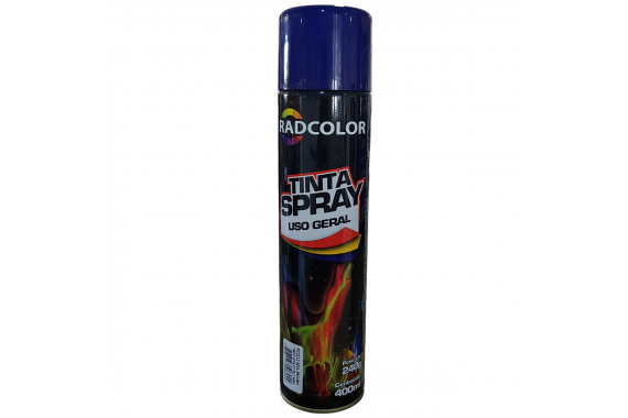 Spray Tinta Azul Escuro 400Ml Diversas Radcolor