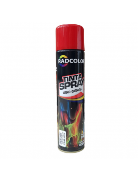 Spray Tinta Vermelho 400ml Radcolor