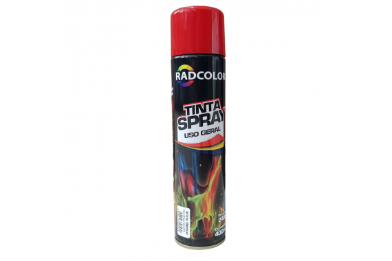Spray Tinta Vermelho 400ml Radcolor