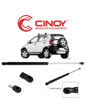 AMORTECEDOR TAMPA TRASEIRA CINOY VW CROSSFOX 2005/...  FOX 2003/2010 COM E SEM LIMPADOR..