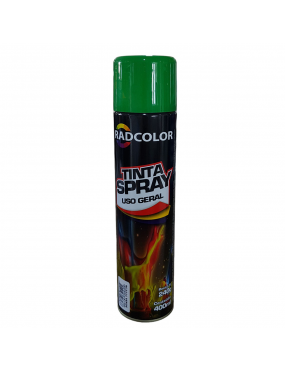 Spray Tinta Verde Escuro 400ml Radcolor..