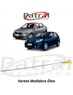 Vareta Medidora Oleo Renault Logan Sandero 1.6 8v 2007 a 2013