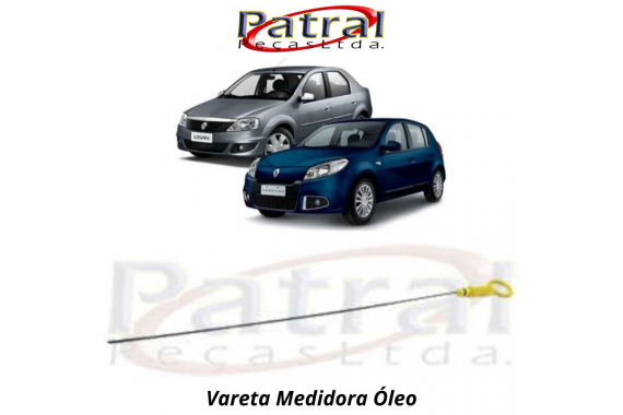 Vareta Medidora Oleo Renault Logan Sandero 1.6 8v 2007 a 2013