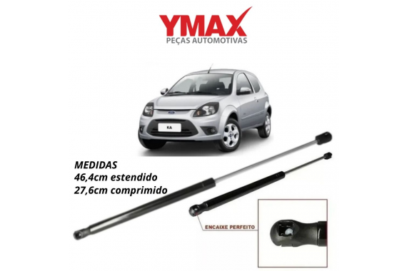 AMORTECEDOR TAMPA TRASEIRA YMAX FORD KA 2008 A 2012