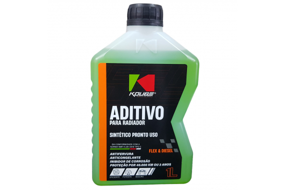 Aditivo Radiador Sintetico Pronto Uso Verde 1 Litro Koube