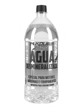 AGUA DESMINERALIZADA 1 LITRO KOUBE..