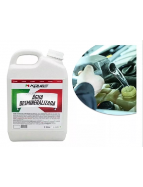 Água Desmineralizada Premium Sistema de Arrefecimento Alto Grau Pureza  Koube - 3 Litros