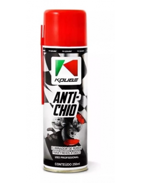 Spray Silenciador Pastilhas Freio Anti Chio 250ml Koube..