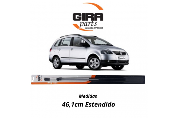 AMORTECEDOR TAMPA TRASEIRA GIRA PARTS  VW SPACEFOX 2003 A 2009