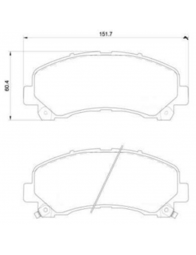 Pastilha Freio Dianteira Cerâmica Chevrolet S10 Trailblazer