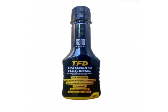 Estabilizador Multifuncional Nano Tfd Para Combustivel 120ml Nano Automotivo